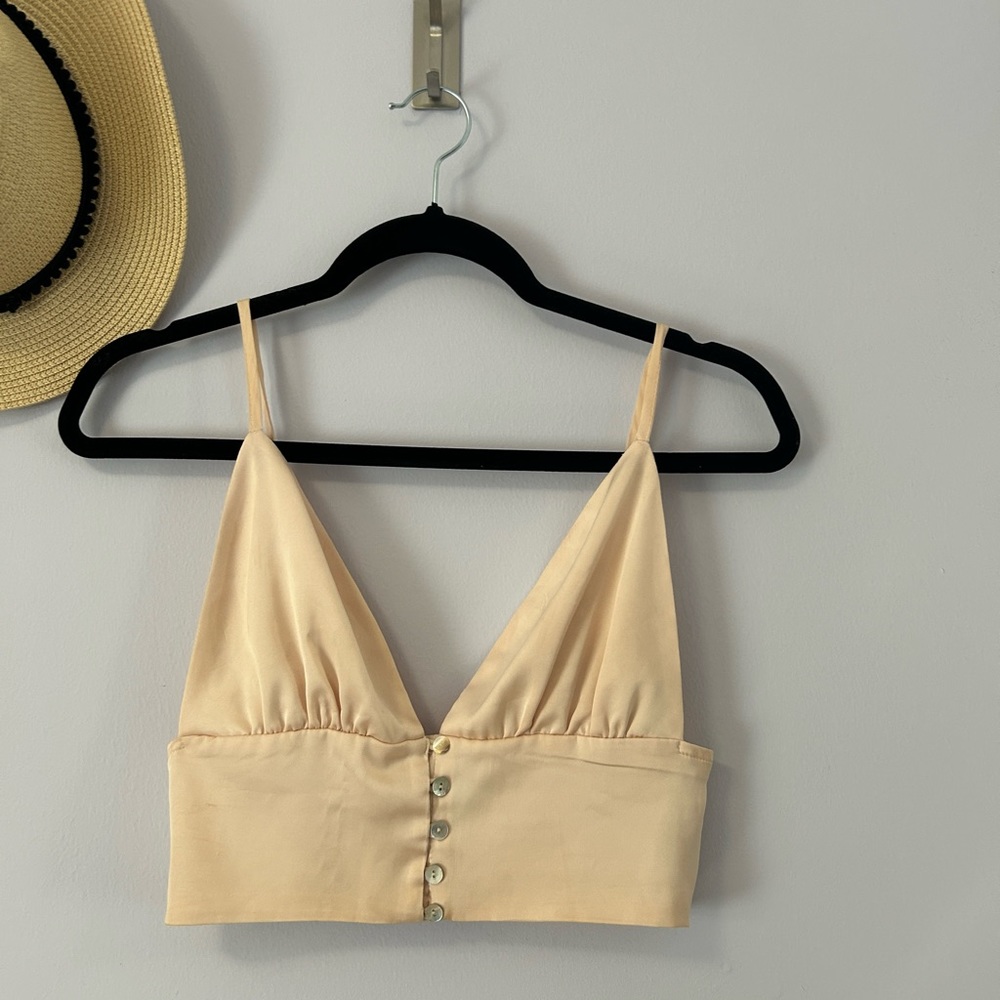 Crop top size s never used